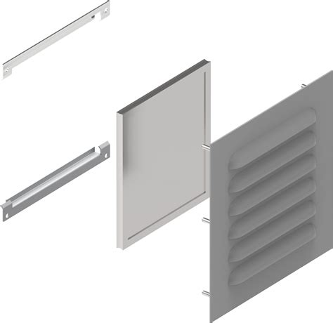 electrical junction box louver|hammond louvered vents.